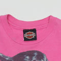 1990s Harley Davidson Panther Shirt Tag