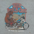 1990s Harley Davidson Ride The Wild One Shirt Detail 1