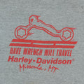 1990s Harley Davidson Ride The Wild One Shirt Detail 7