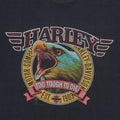 1990s Harley Davidson Too Tough To Die Ringer Tee