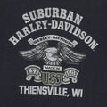 1990s Harley Davidson Too Tough To Die Ringer Tee