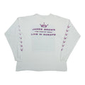1990s James Brown Live In Europe Long Sleeve Shirt Back