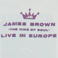 1990s James Brown Live In Europe Long Sleeve Shirt Detail 7