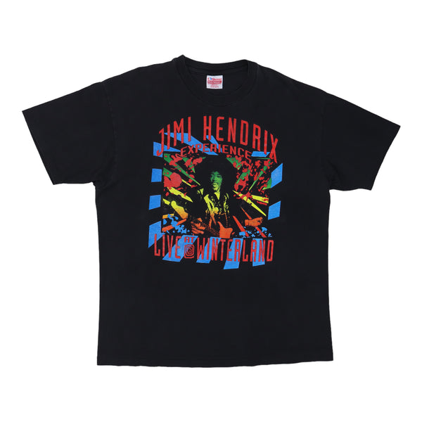 90s Jimi Hendrix 1991 ヴィンテージ Tシャツ L 1990s Jimi Hendrix Experience Shirt | Authentic Vintage Tee – WyCo