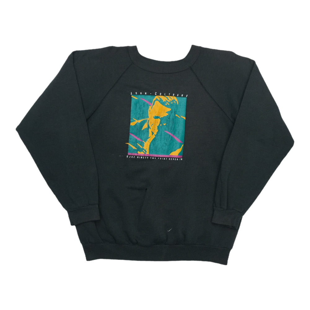 1990s John Coltrane KJAZ 92.7 FM Sweatshirt Front