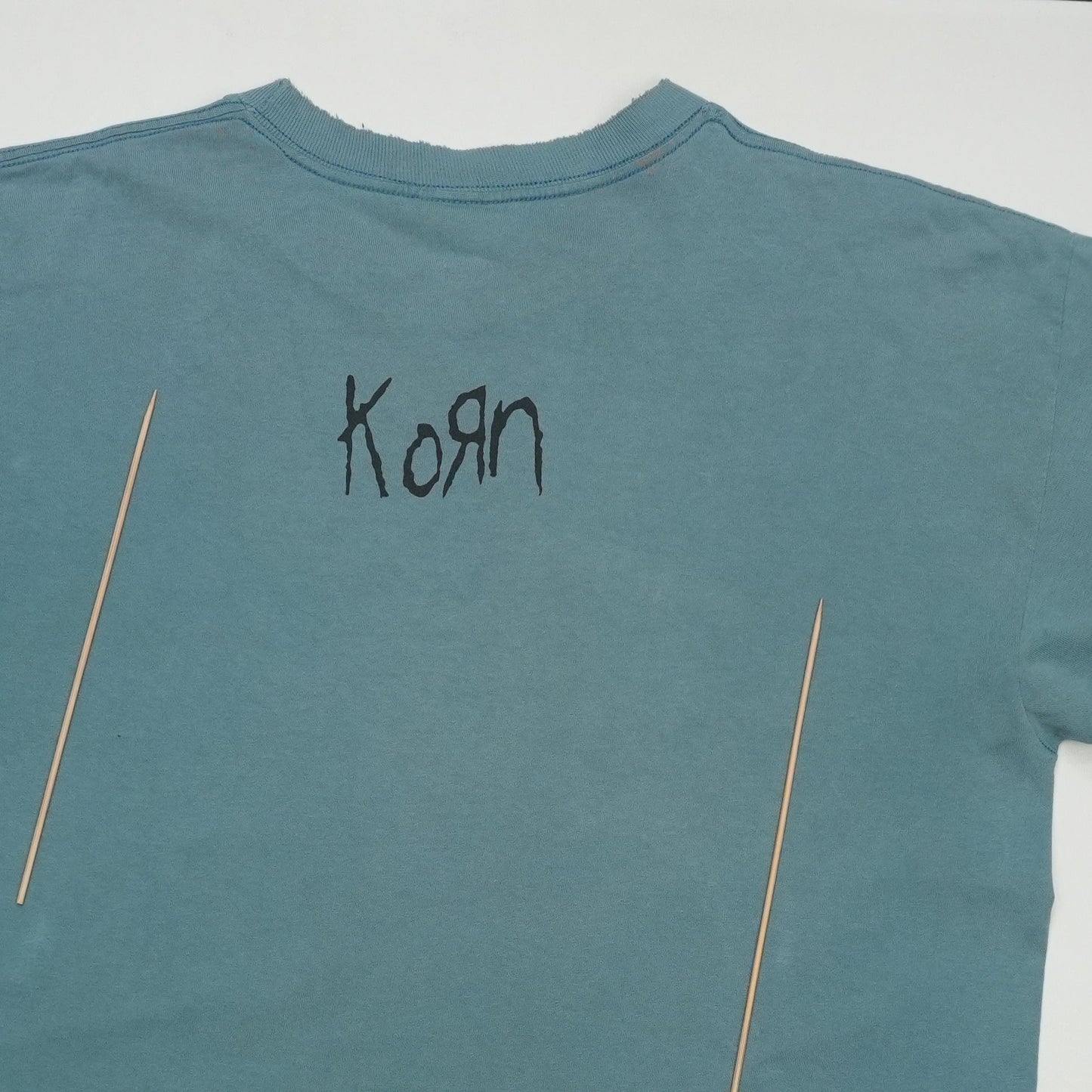 1990s Korn Anime Shirt Detail 8