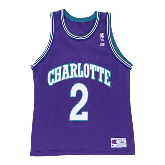 1990s Larry Johnson Charlotte Hornets NBA Jersey