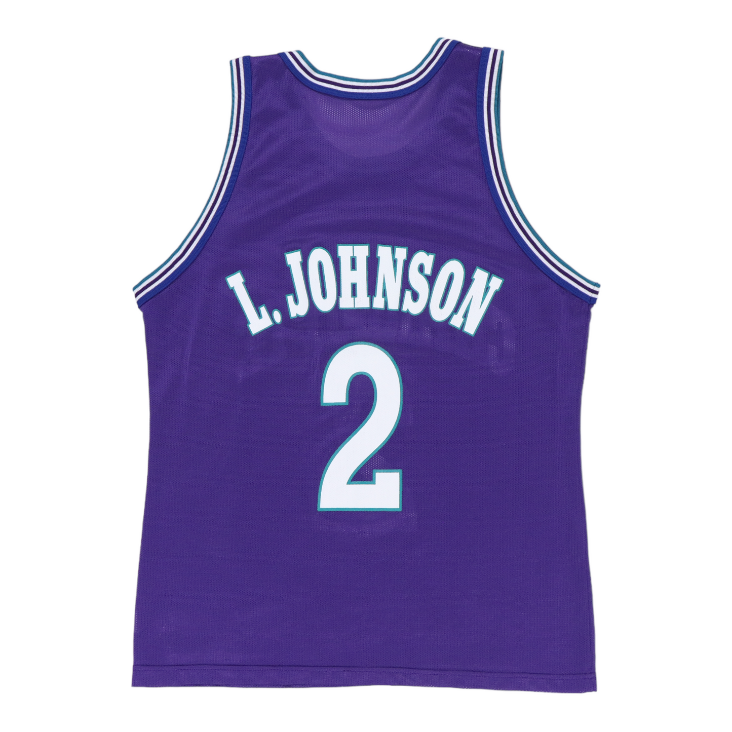 Larry johnson hornets sales jersey
