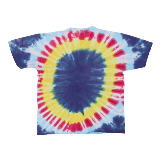 1990s Led Zeppelin Swan Song Tie Dye Shirt