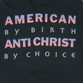 1990s Marilyn Manson American By Birth Antichrist By Choice Shirt