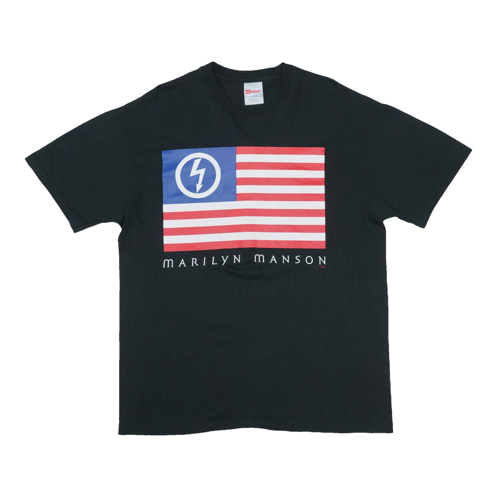 1990s Marilyn Manson American By Birth Antichrist By Choice Shirt