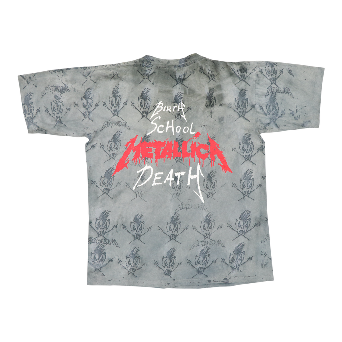 1990s Metallica Birth School Metallica Death Shirt | Authentic 