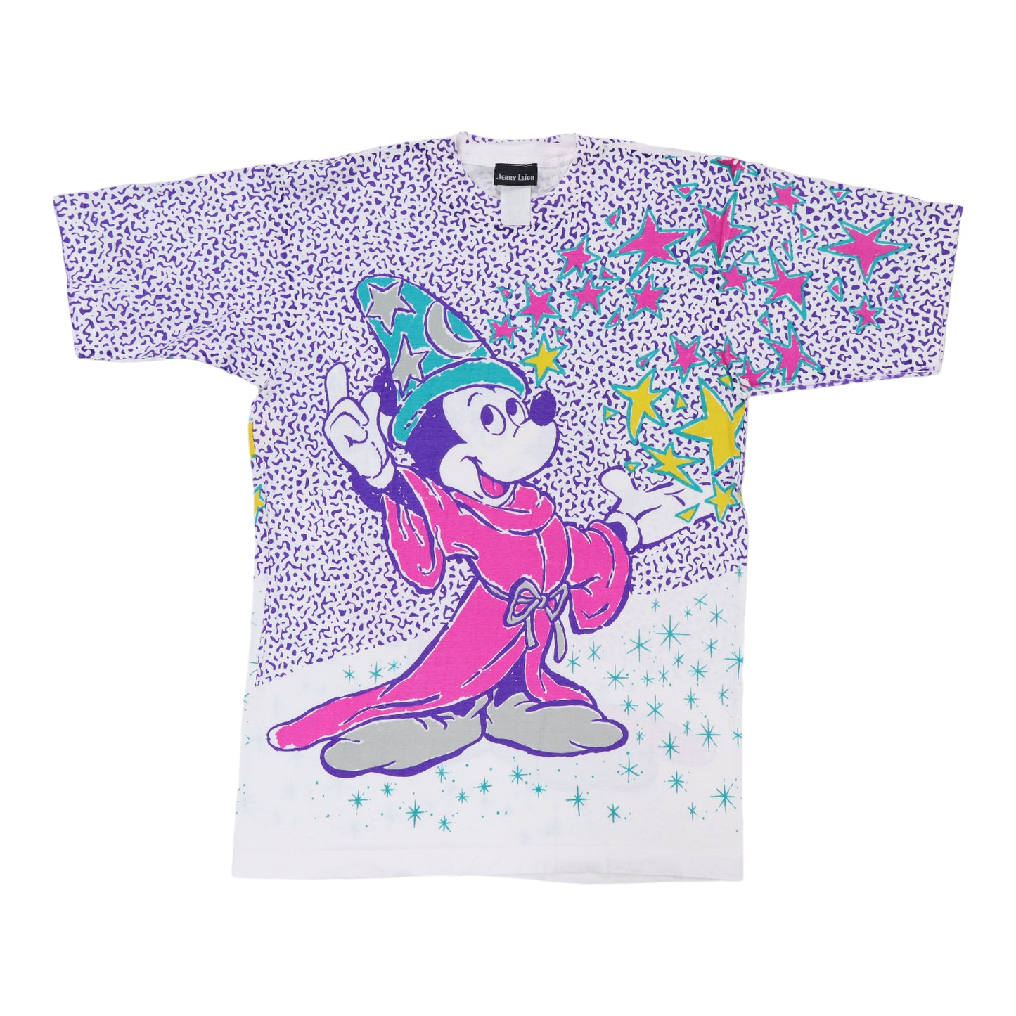 1990s Mickey Mouse Fantasia All Over Print Shirt