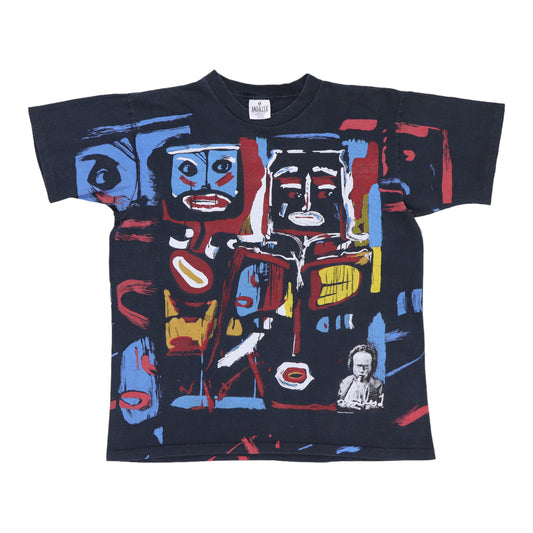 1990s Miles Davis All Over Print Shirt