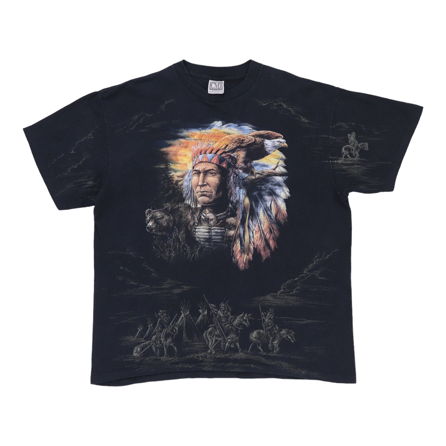 1990s Native American Chief Shirt