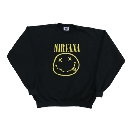 1990s Nirvana Smiley Sweatshirt