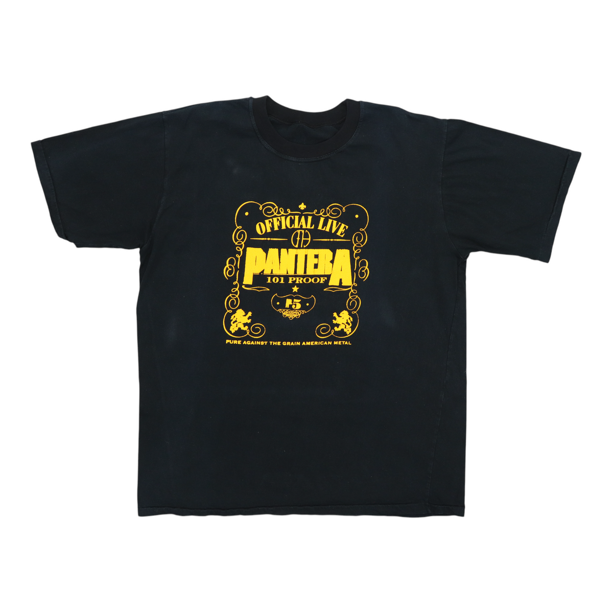 1990s Pantera 101 Proof Shirt | Authentic Vintage Tee – WyCo Vintage