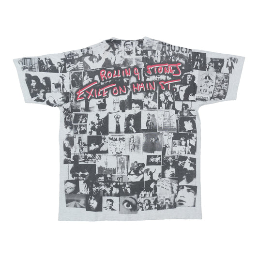1990s Rolling Stones Exile On Main St All Over Print Shirt