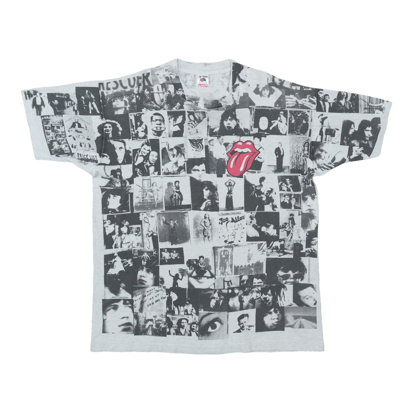 1990s Rolling Stones Exile On Main St All Over Print Shirt