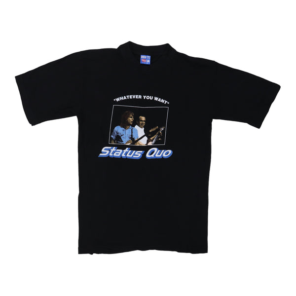 status quo v neck t shirts