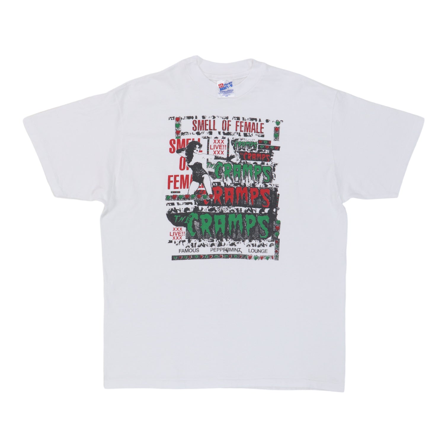 1990s The Cramps Smell Of Female Shirt | Authentic Vintage Tee