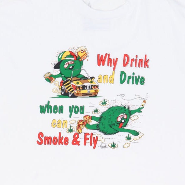 1990s Why Drink And Drive Smoke And Fly Shirt