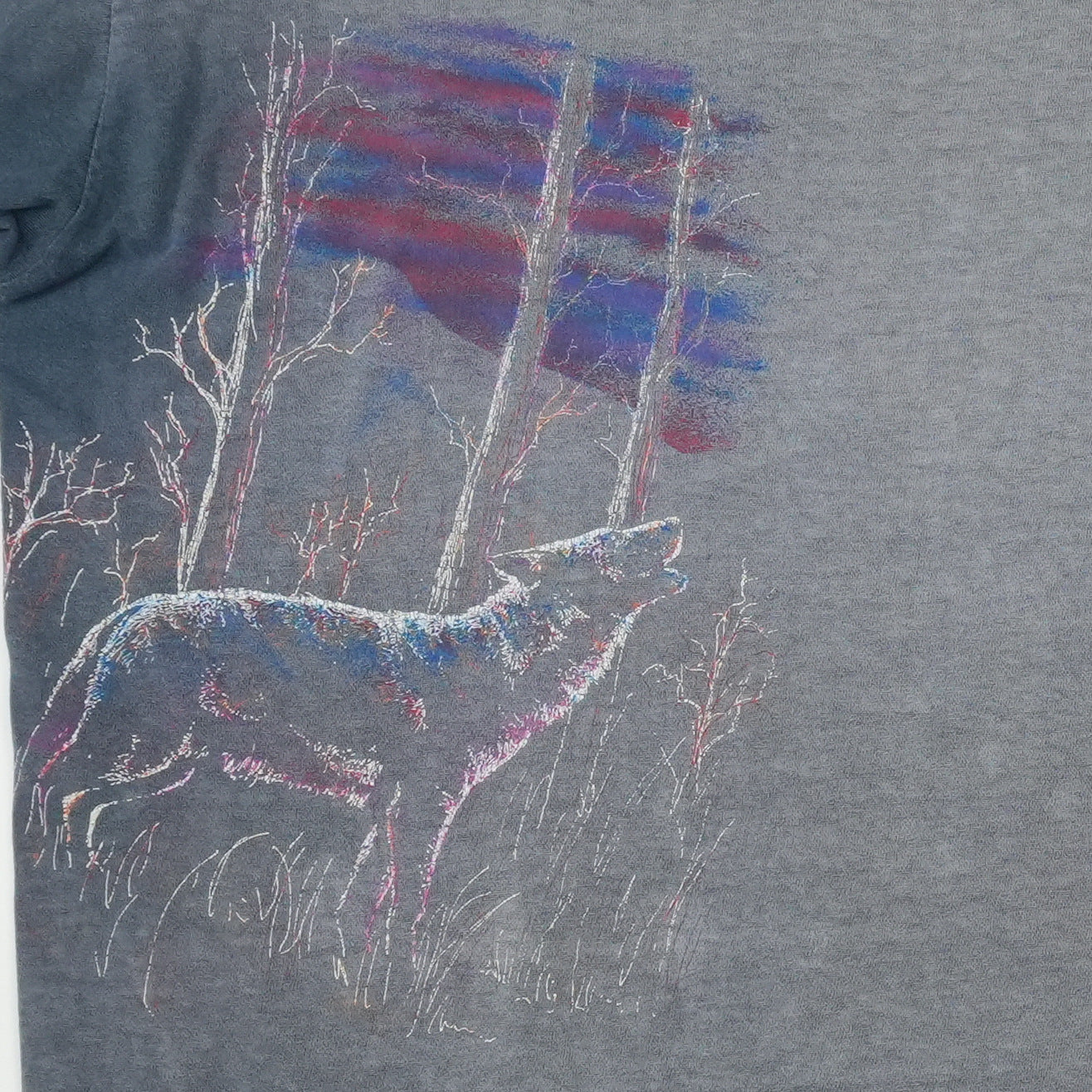 1990s Wolf Nature Shirt