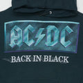 1990s AC/DC Back In Black Hoodie