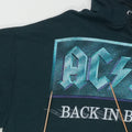 1990s AC/DC Back In Black Hoodie