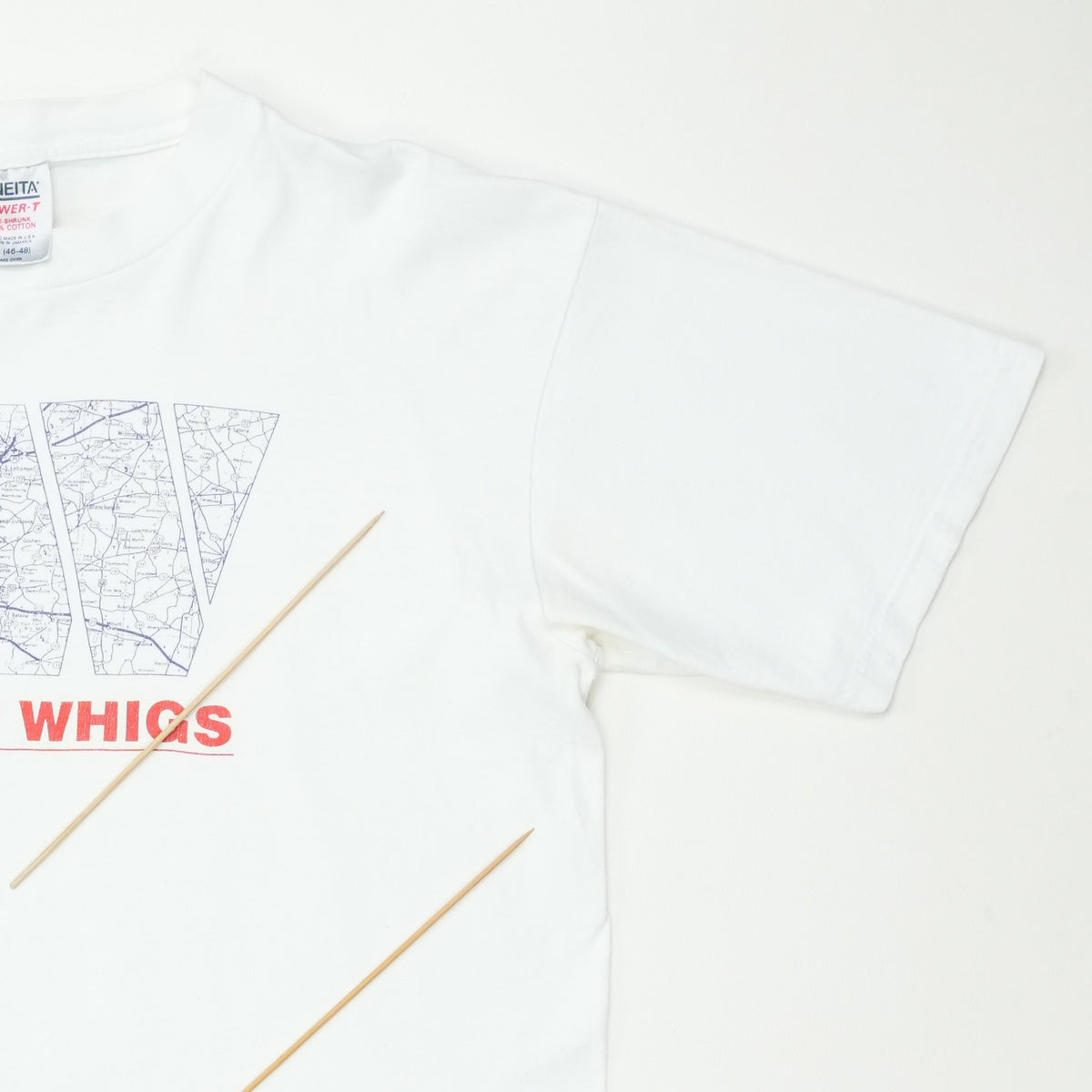 1990s Afghan Whigs Map Graphic Shirt