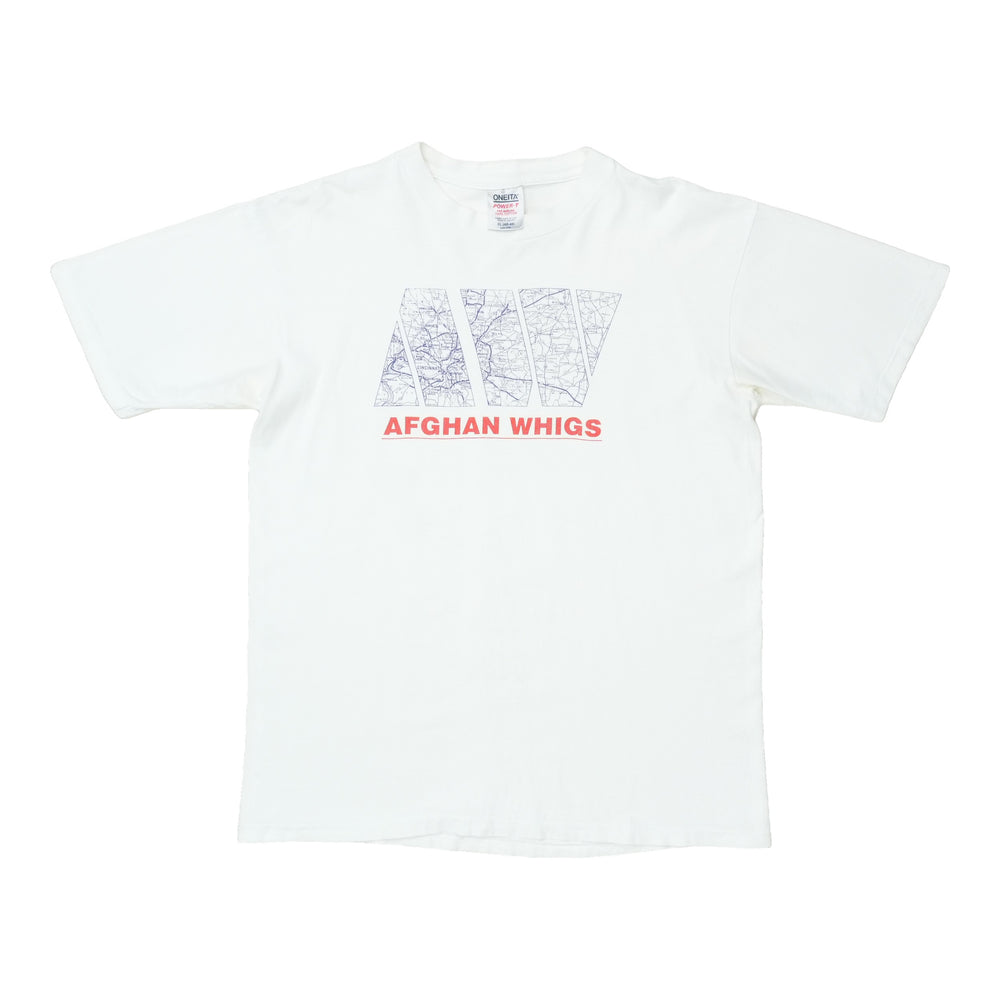 1990s Afghan Whigs Map Graphic Shirt
