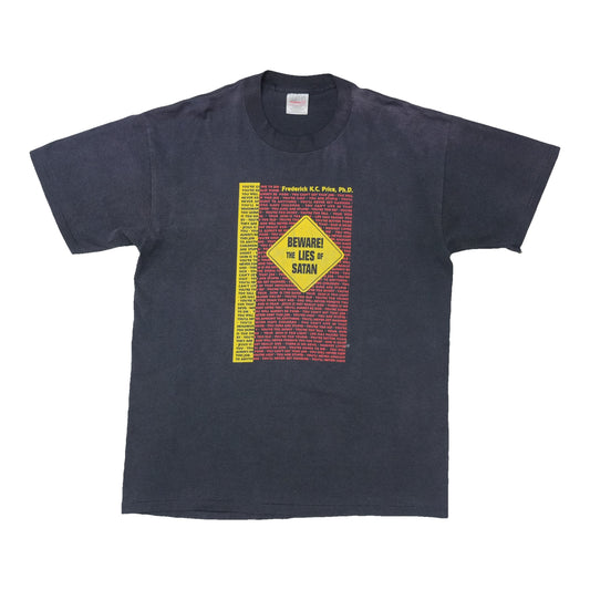 1990s Beware the Lies of Satan Shirt