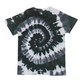 1990s Black Spiral Tie Dye Shirt