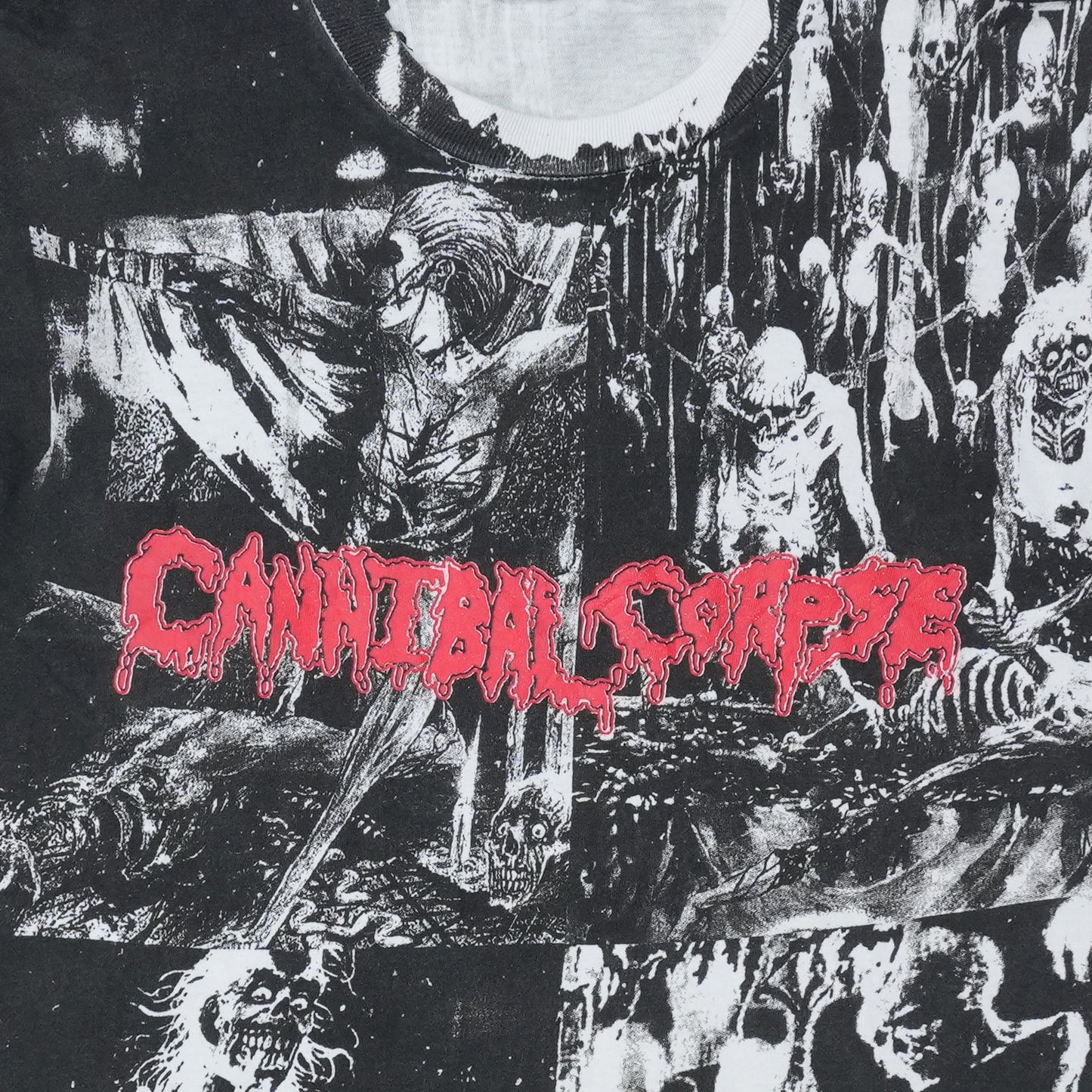 1990s Cannibal Corpse All Over Print Shirt