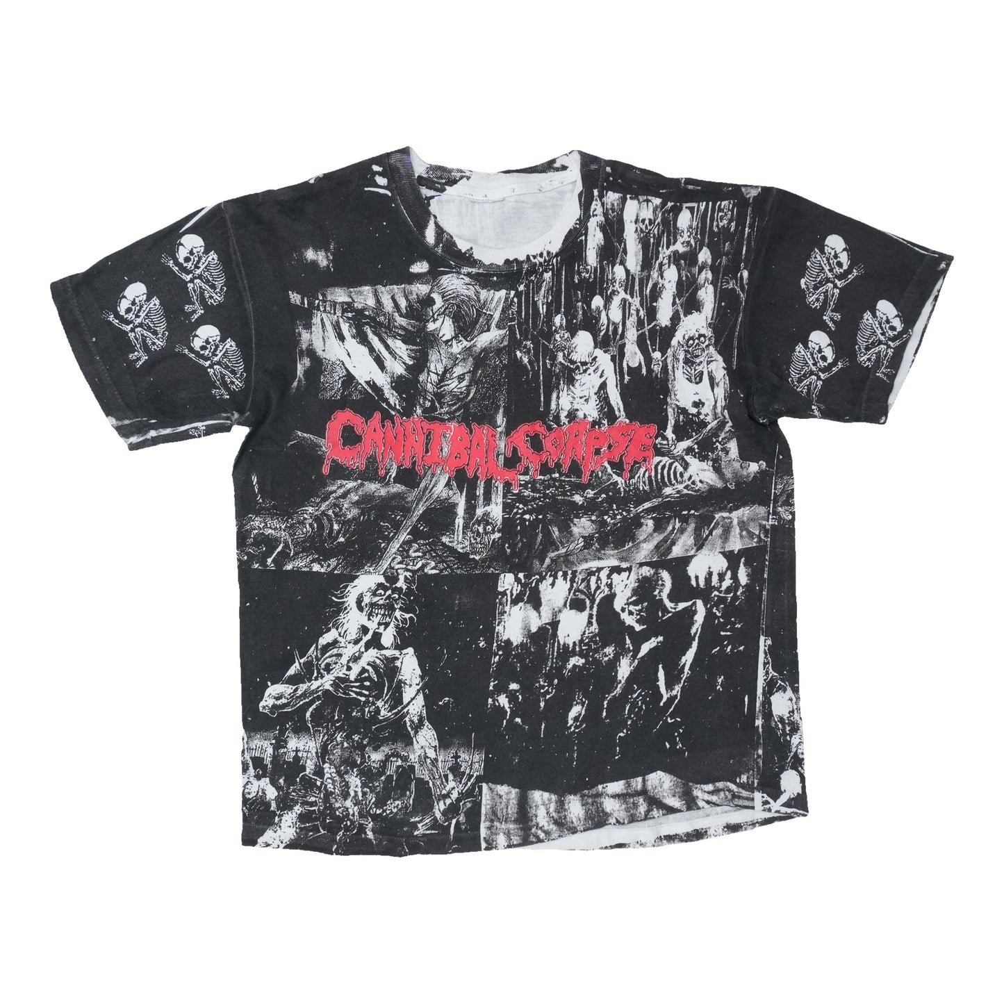 1990s Cannibal Corpse All Over Print Shirt