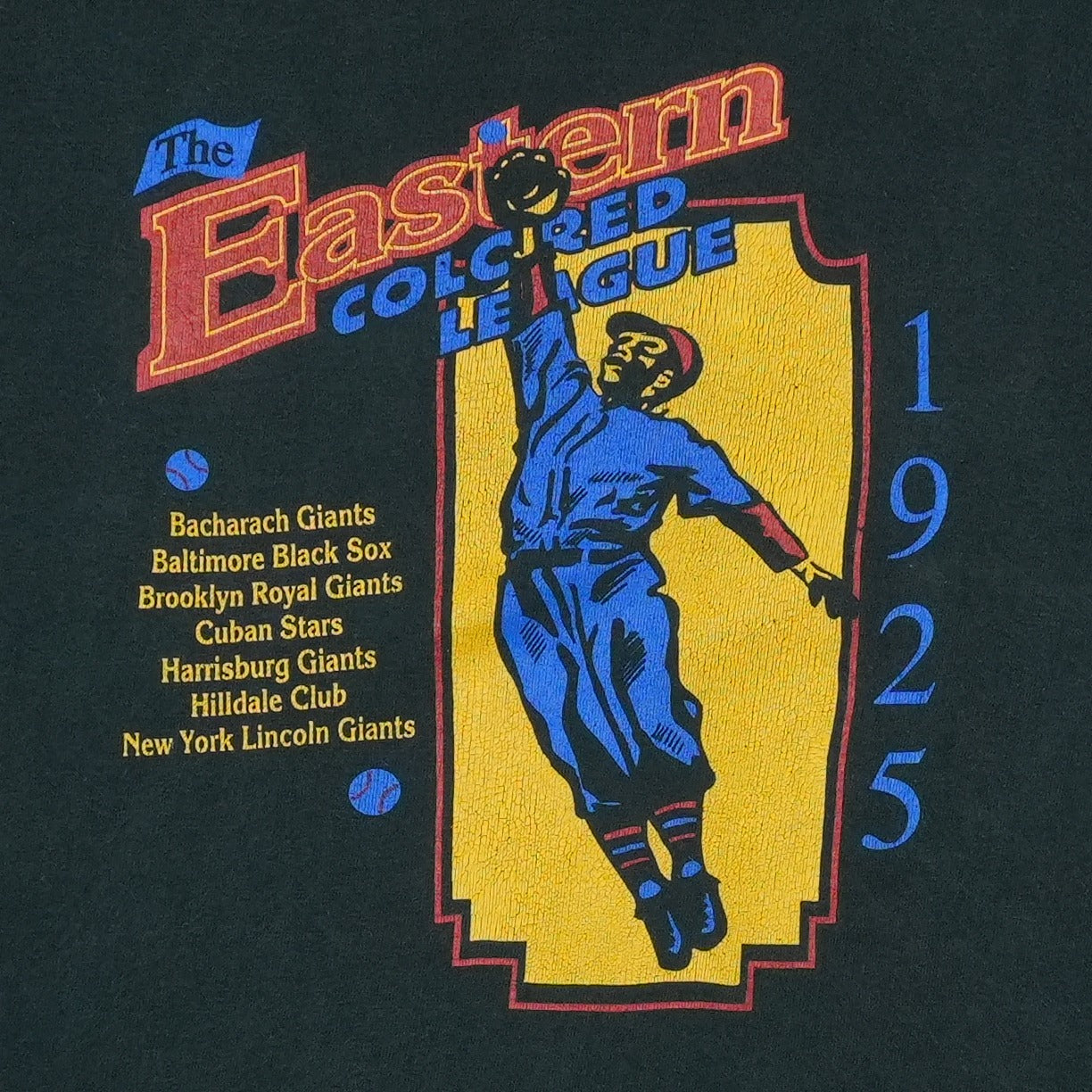 1990s Eastern Colored League 1925 Negro Leagues Baseball Shirt