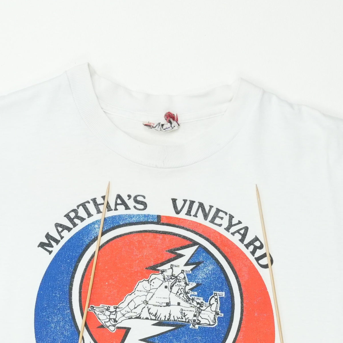 1990s Grateful Dead Marthas Vineyard Army Barracks Shirt