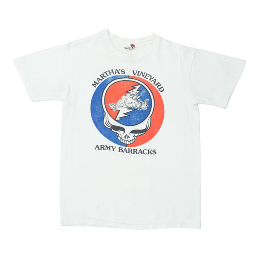 1990s Grateful Dead Marthas Vineyard Army Barracks Shirt