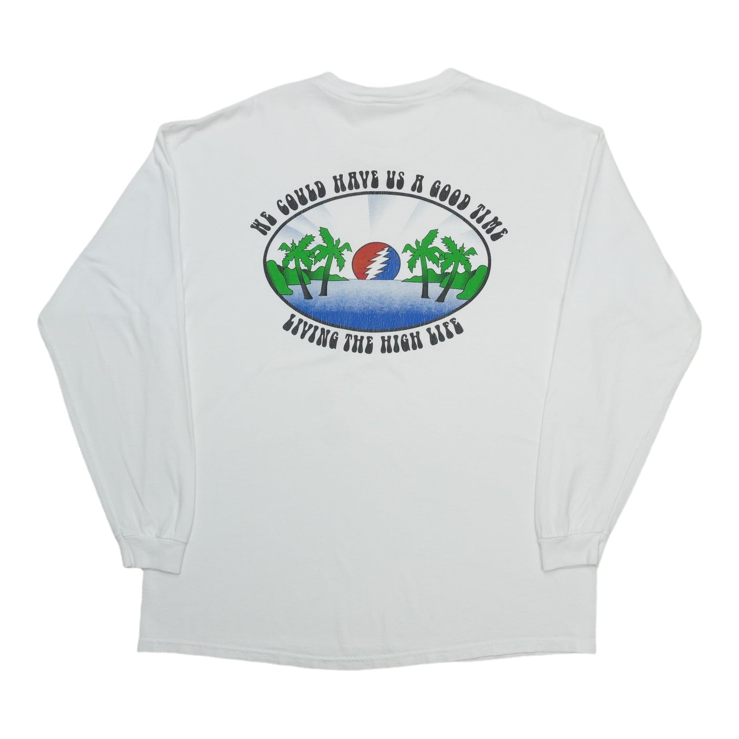 1990s Grateful Dead Steal Your Face Shirt Back