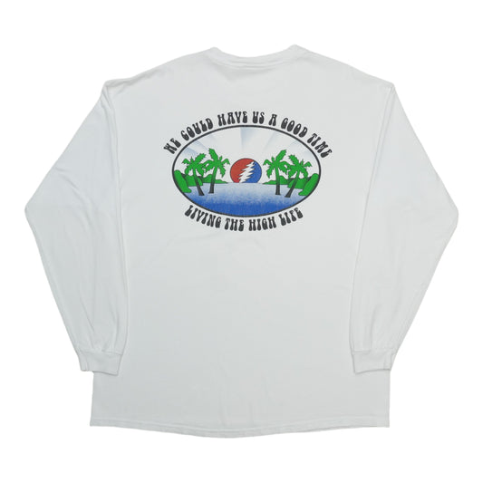 1990s Grateful Dead Steal Your Face Shirt Back