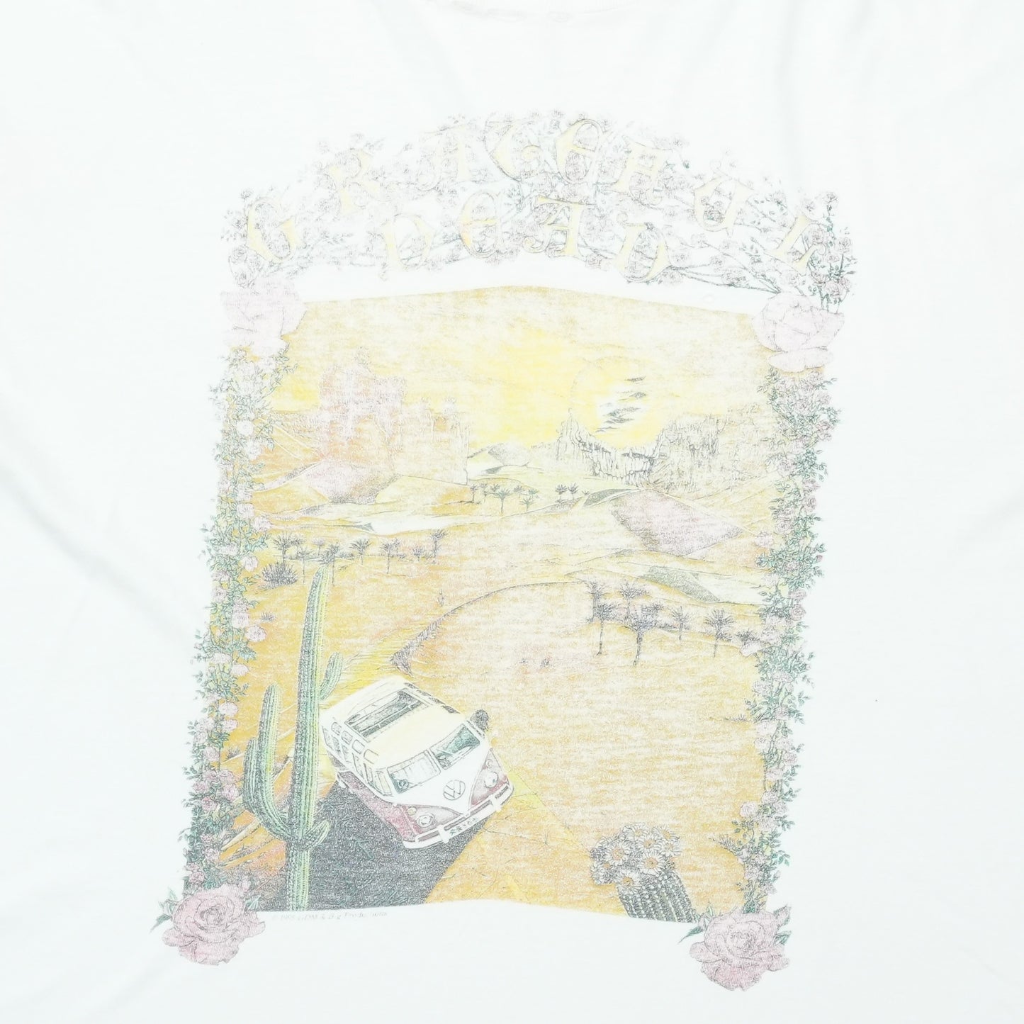1990s Grateful Dead VW Bus Parking Lot Shirt
