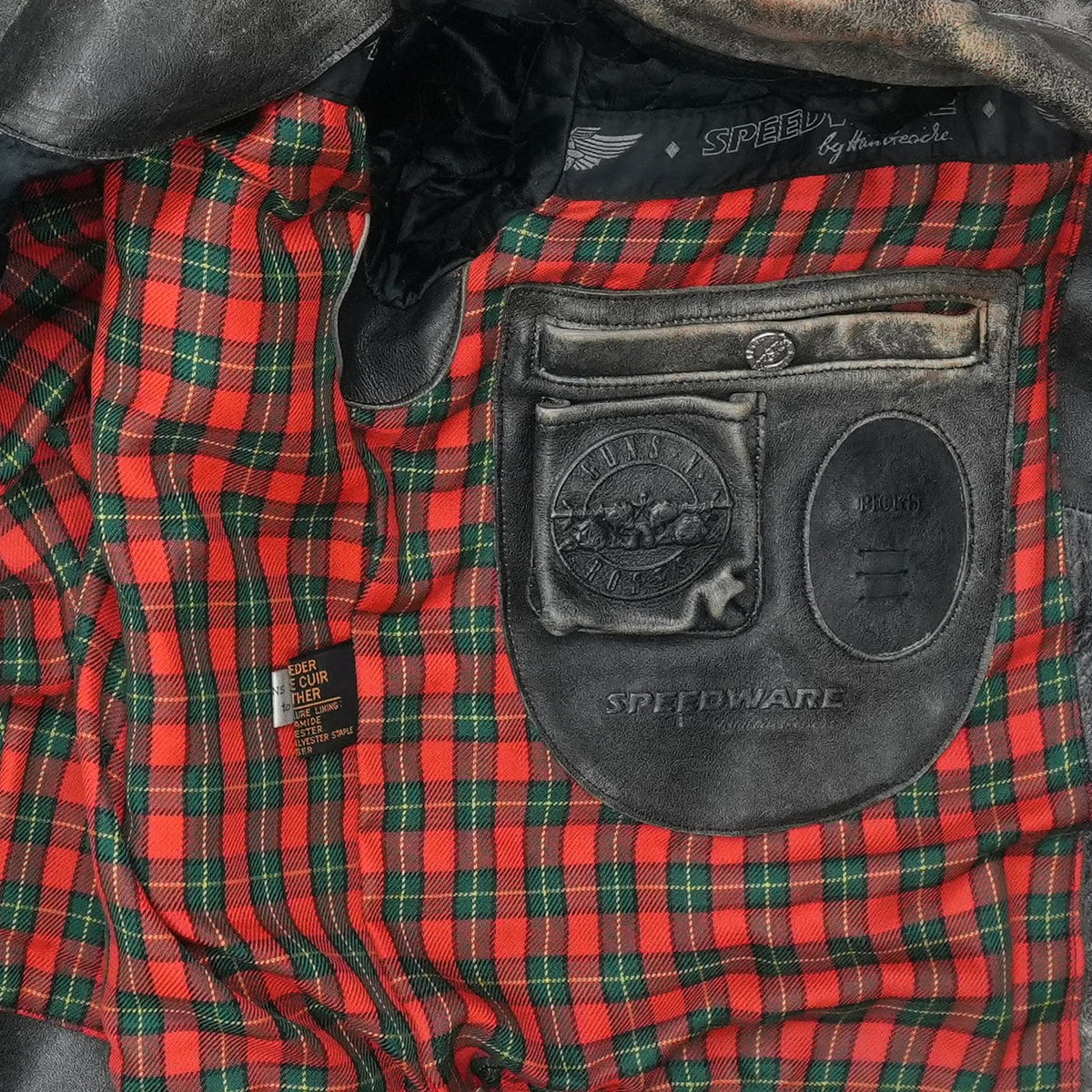 1990s Guns N' Roses Leather Motorcycle Jacket