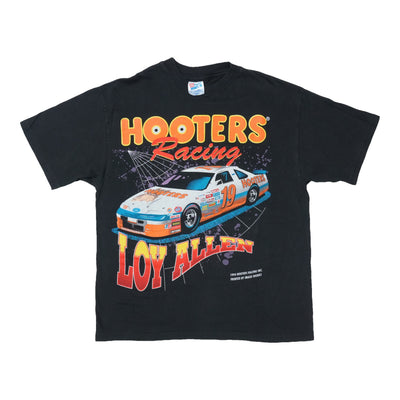 1990s Hooters Racing Loy Allen 19 NASCAR Shirt
