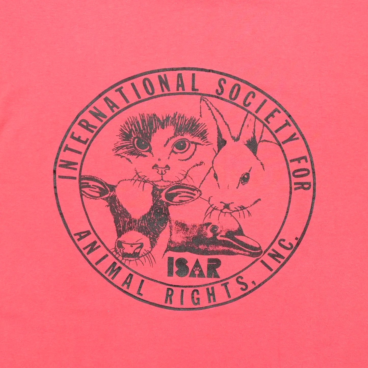 1990s ISAR International Society For Animal Rights Shirt