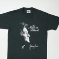 1990s Johnny Cash The Man In Black Shirt