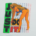 1990s Just Do It Just Undo It Parody Shirt Detail 2