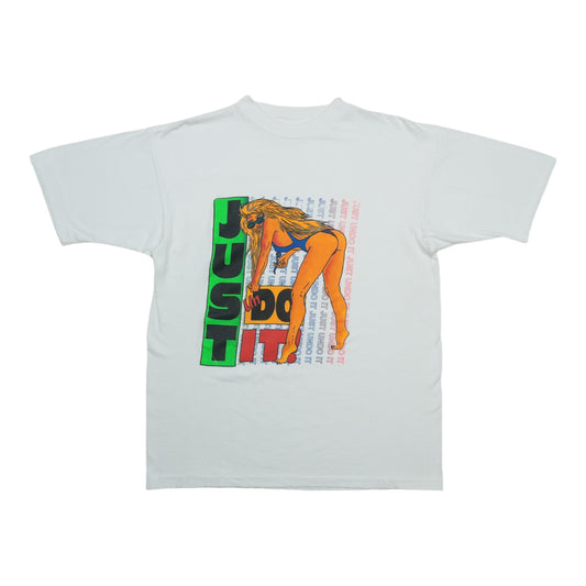 1990s Just Do It Just Undo It Parody Shirt Front