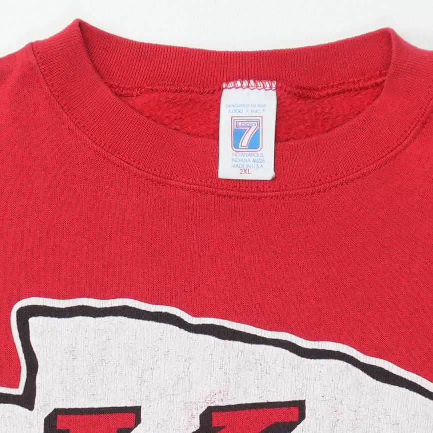 1990s Kansas City Chiefs Logo Sweatshirt