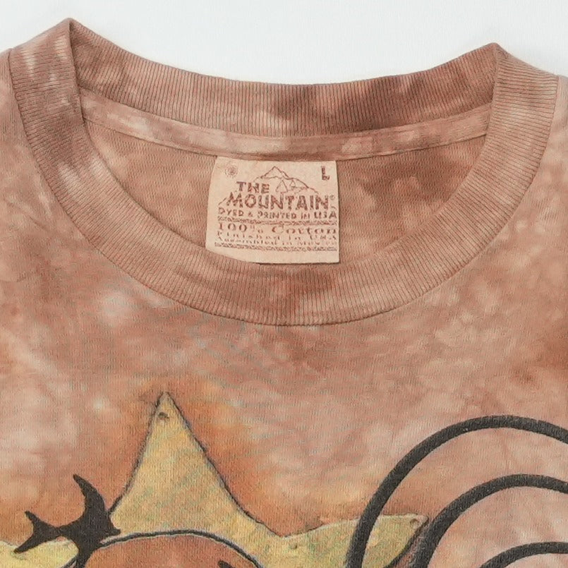 1990s Kokopelli The Mountain Tie-Dye Shirt