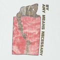 1990s Malcolm X By Any Means Necessary Shirt